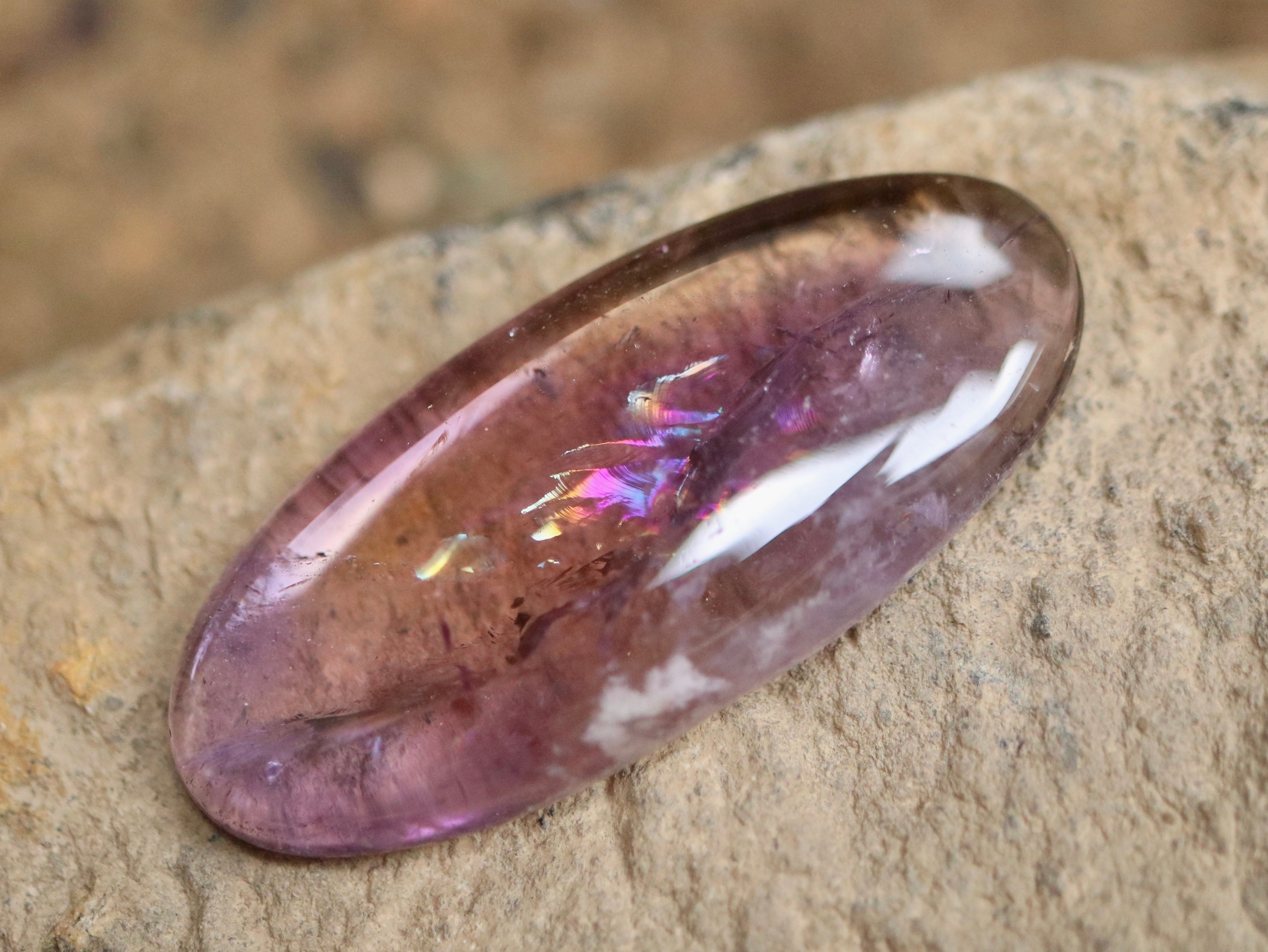 5 虹入り アメシスト