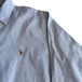 Ralph Lauren　ラルフローレン　YARMOUTH　ボタンダウンシャツ　ドレスシャツ　長袖　サックスブルー　メンズ　VINTAGE　ビンテージ 商品写真4