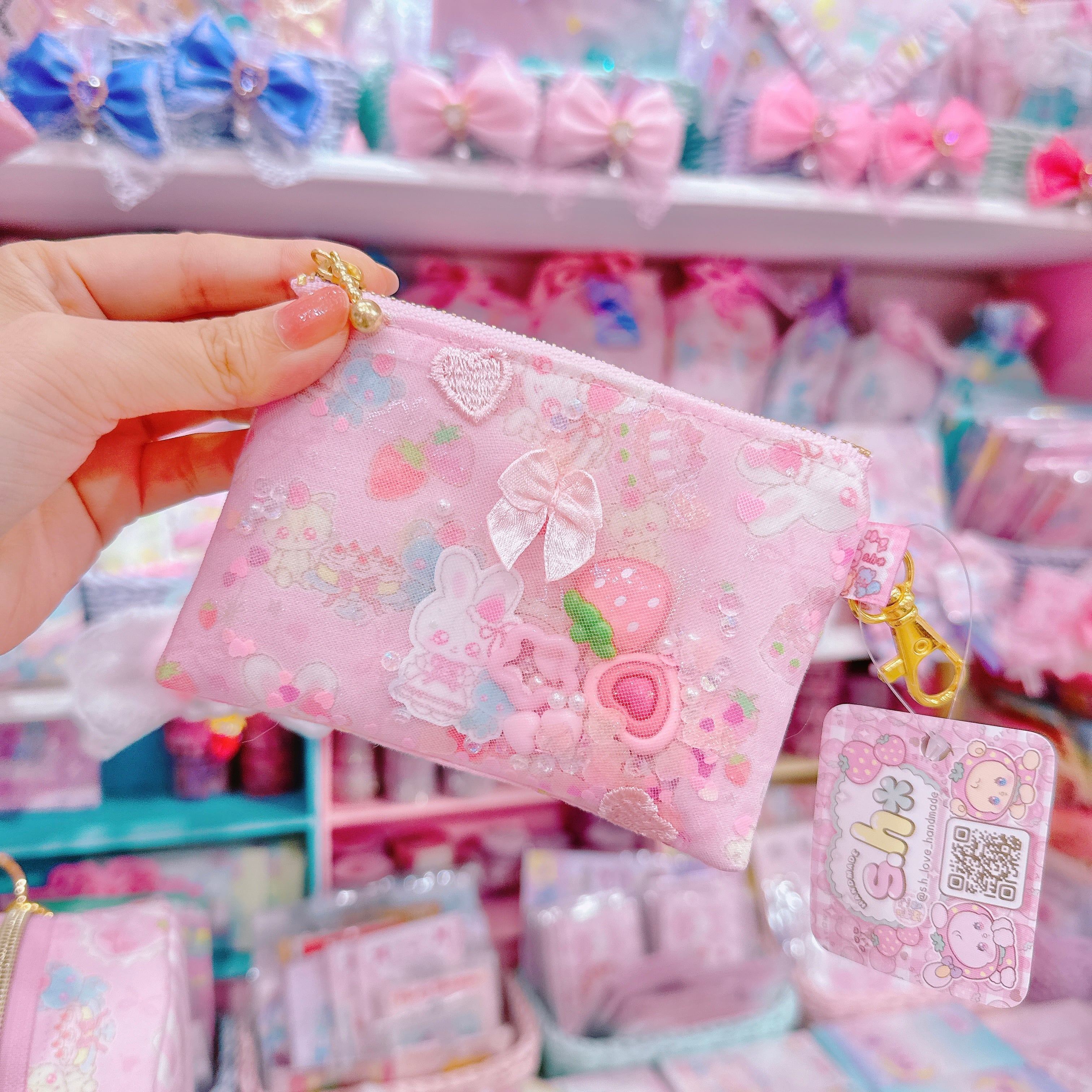 【N9】18-1シャカシャカぺたんこミニポーチ