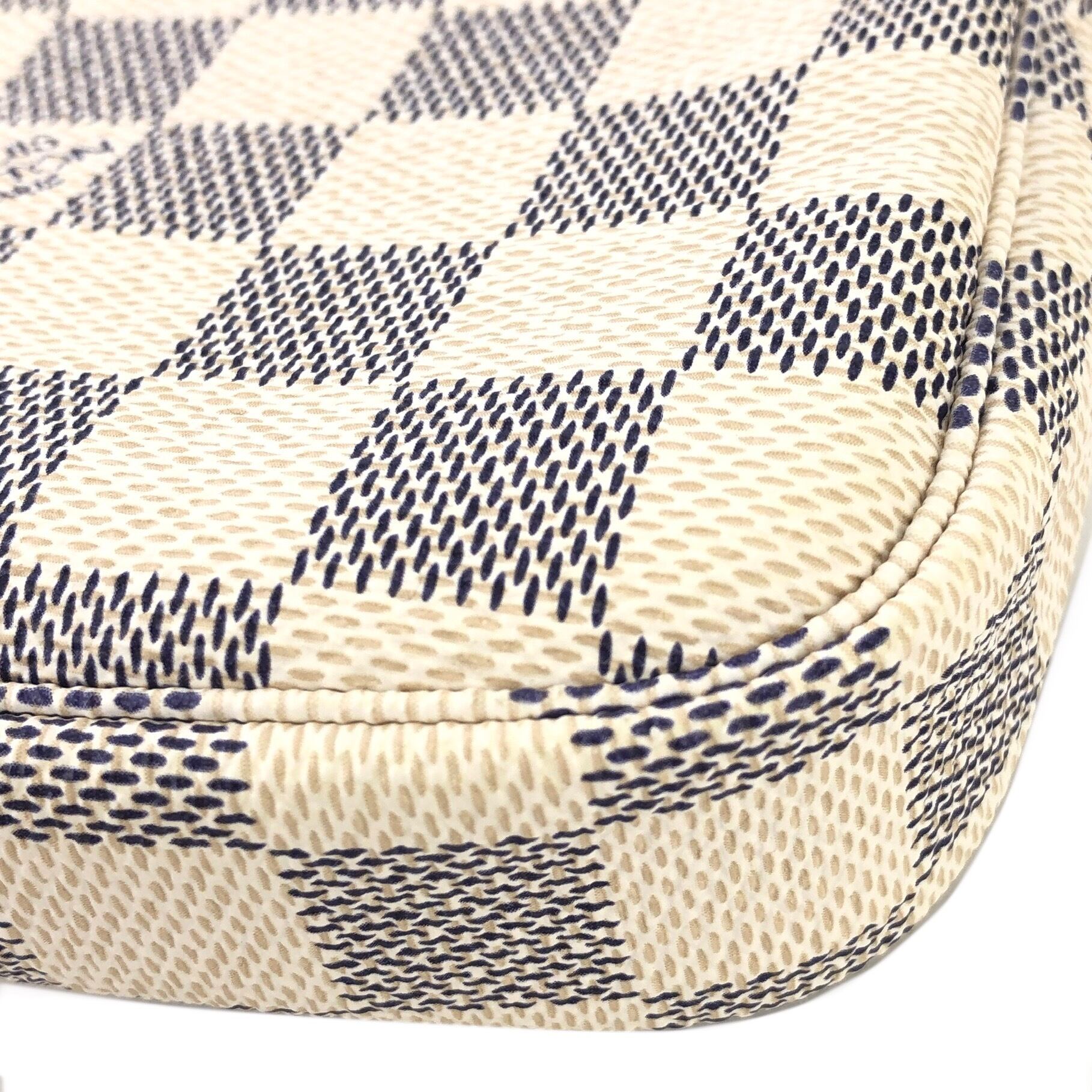 ルイヴィトン ダミエ アズール ミニ ポシェット アクセソワール N58010 LOUIS VUITTON ルイ ヴィトン ダミエアズール PVC N58010 ミニ