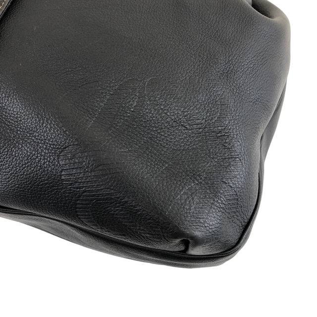 LOEWE ロエベ アナグラム 巾着 ショルダーバッグ ブラック vintage ヴィンテージ オールド atuy5h