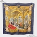 【HERMES】エルメス カレ90 SPLENDEUR DES MAHARAJAS スカーフ シルク グレー レディース【スカーフ】