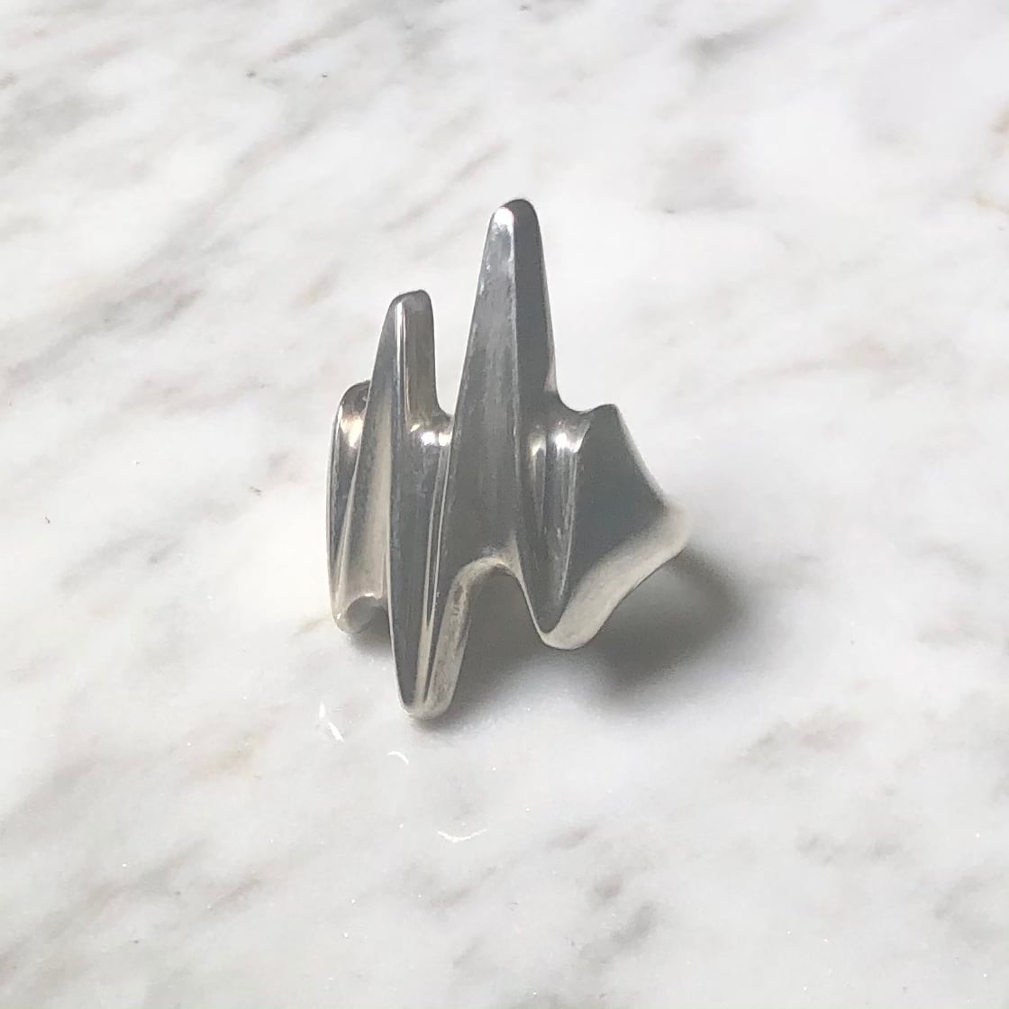   Henning Koppel リング 125 GEORG JENSEN silver ring designed by Henning Koppel 