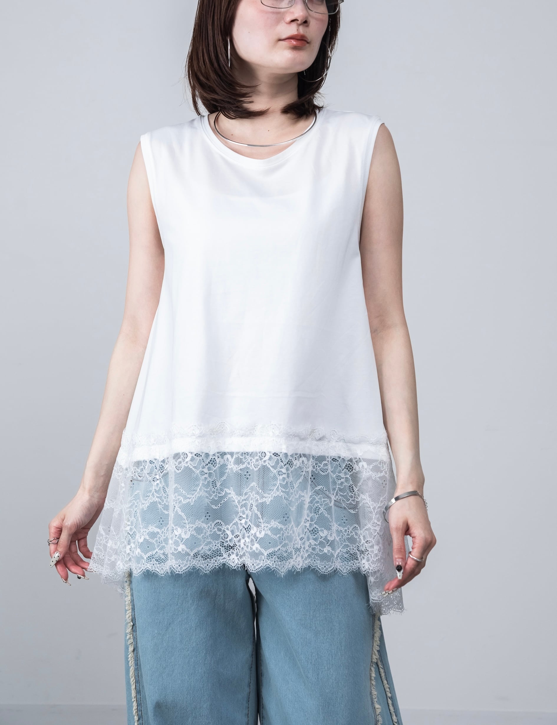 Sara Mallika Cotton Patchwork T-shirt | PAY ID