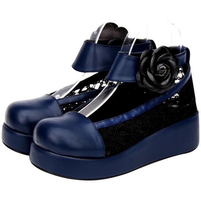 サブカル 服 地雷系 通販 パンプス 純白 レース 花柄 ハイヒール 甘ロリ ゴスロリ 悪魔 天使