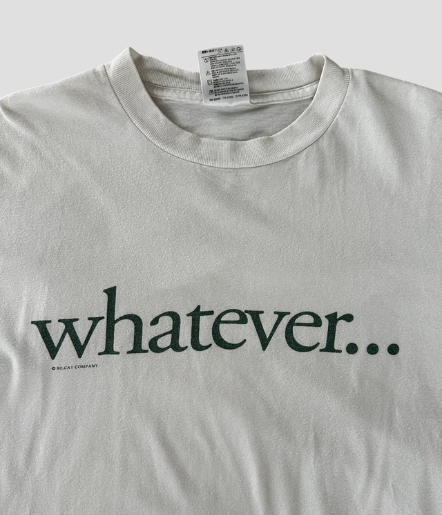 -Whatever- Vintage 90s XL Print T-shirt