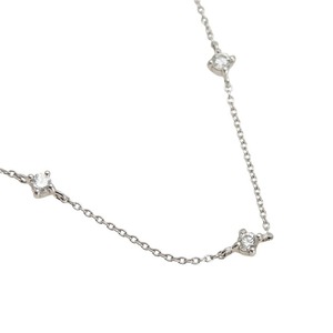 ヨンドシー ラインストーン ブレスレット シルバー メタル レディース 4℃ 【中古】