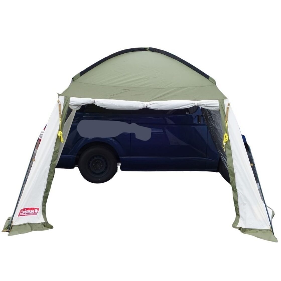 美品 コールマン Coleman CAR SIDE TENT 3025 カーサイドテント 