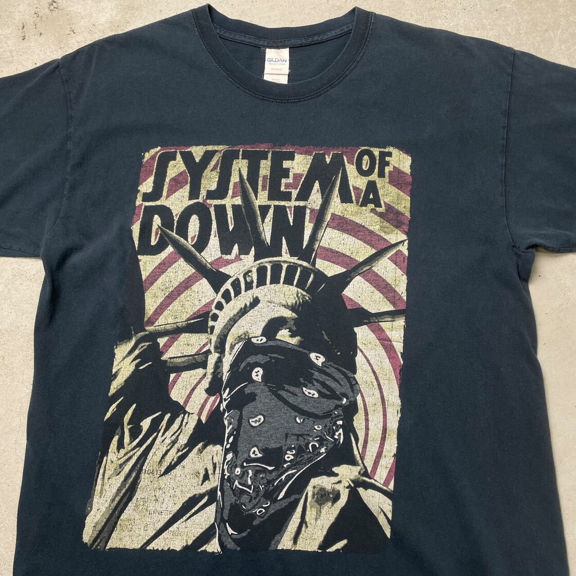 00年代 SYSTEM OF A DOWN システム・オブ・ア・ダウン バンドTシャツ 