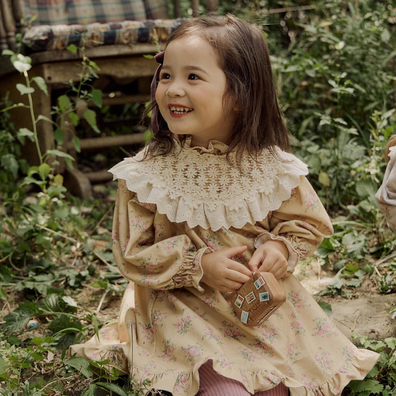 «sold out» flo メイベルワンピース mabel one piece 2colors