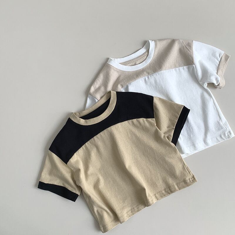 【BABY&KID】2025新作 カラーカラーバリtシャツ