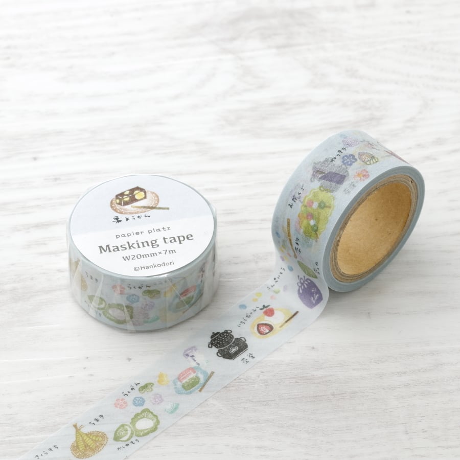 新品 未開封 ハンコドリ パピアプラッツ マスキングテープ はんこどり マスキングテープ | パピアプラッツBASE店