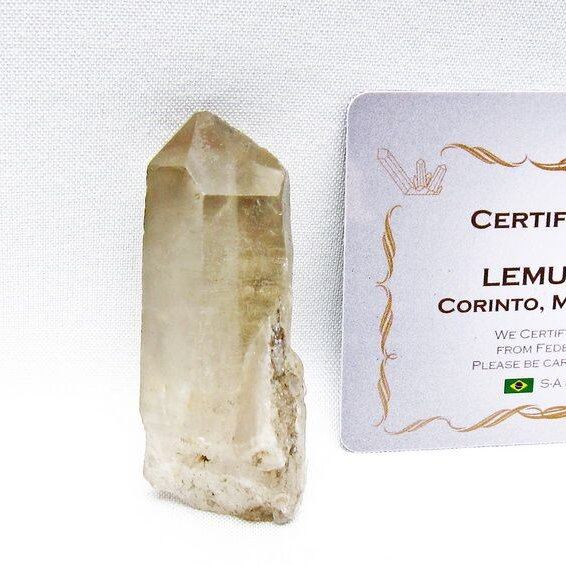 レムリアンシード スモーキークォーツ 原石 ブラジル ミナスジェライス州 コリント産 一点物 171-7435