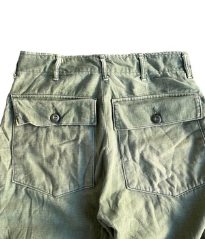 Vintage 70s w32 Baker Pants OG107 -US ARMY-