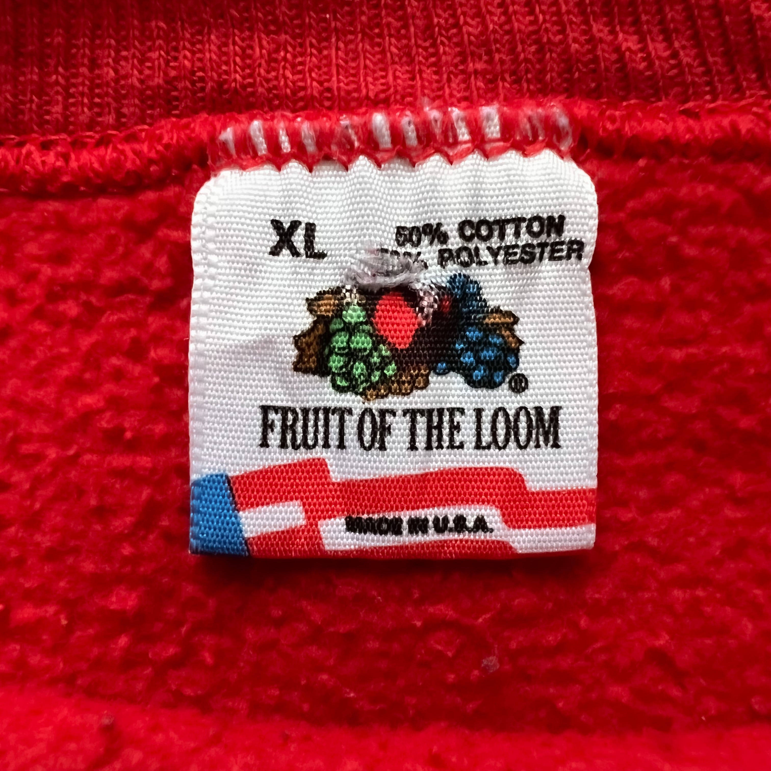 80s made in usa fruit of the room body XL “Coca - Cola” sweat