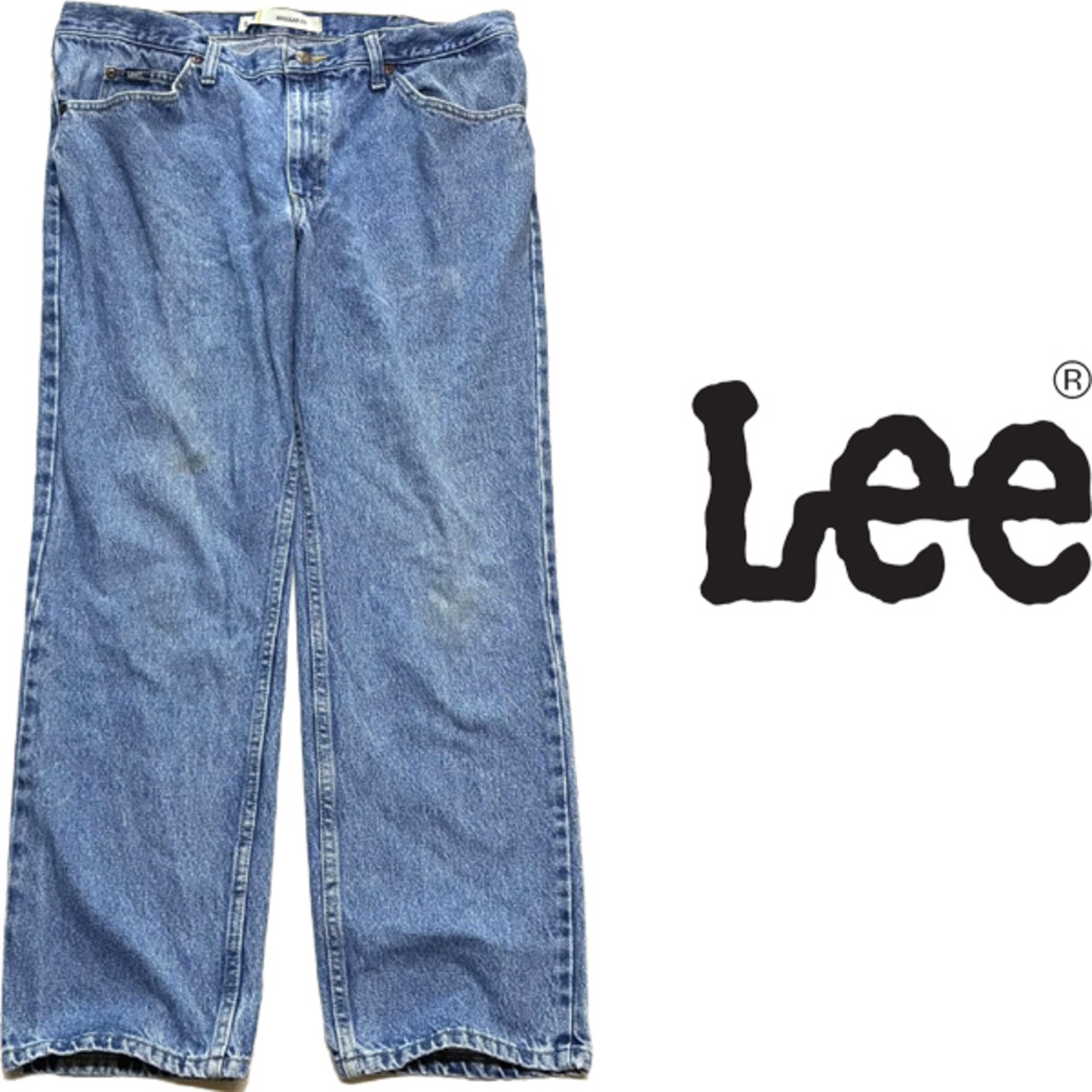 1点物◇リーLeeストレートジーンズ200デニムパンツ古着メンズ38 