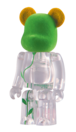 メディコム ベアブリック BE@RBRICK 100% [シリーズ 19] ARTIST KZK 内袋未開封 カード有り 箱無し ♦︎４号店商品