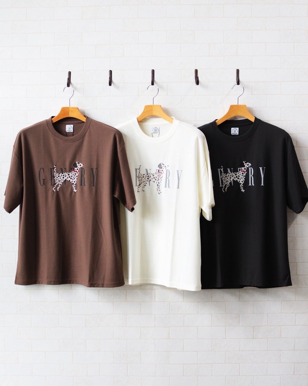 Select】大人の清涼T クロスステッチアニマル刺繍Tシャツ (260604