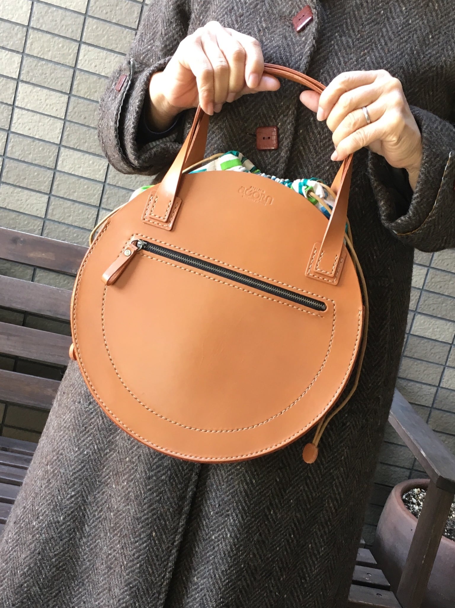 nu ヌ 口枠鞄 丸型 nu ヌ 口枠鞄 丸型