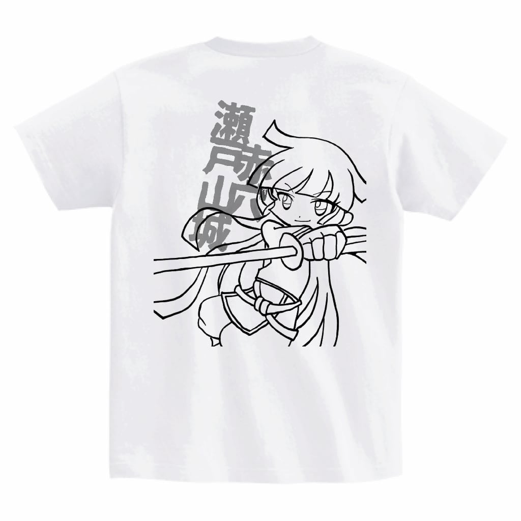 尼子十旗 赤穴瀬戸山城 Tシャツ（ホワイト） ※工場直送 | IINAN ONLINE
