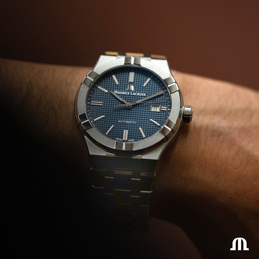 MAURICE LACROIX モーリス・ラクロア】 AIKON AUTOMATIC DATE 42MM 