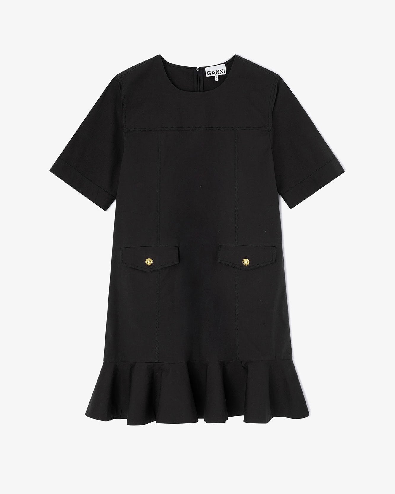 CFCL】HYPHA PUFF SLEEVE MINI DRESS | idealclasse