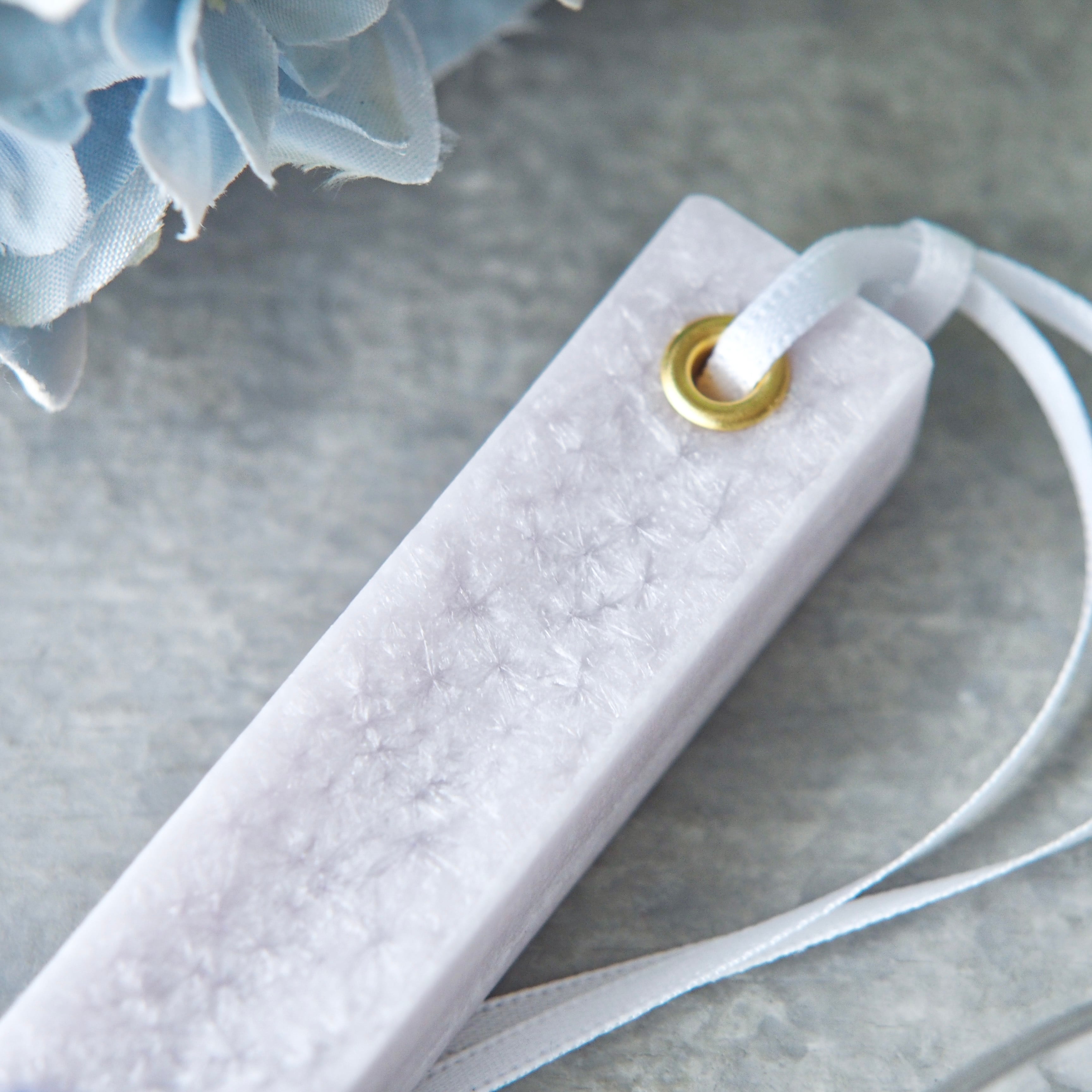 香りを飾る。紫陽花のアロマワックスサシェ（Purple） | 花の