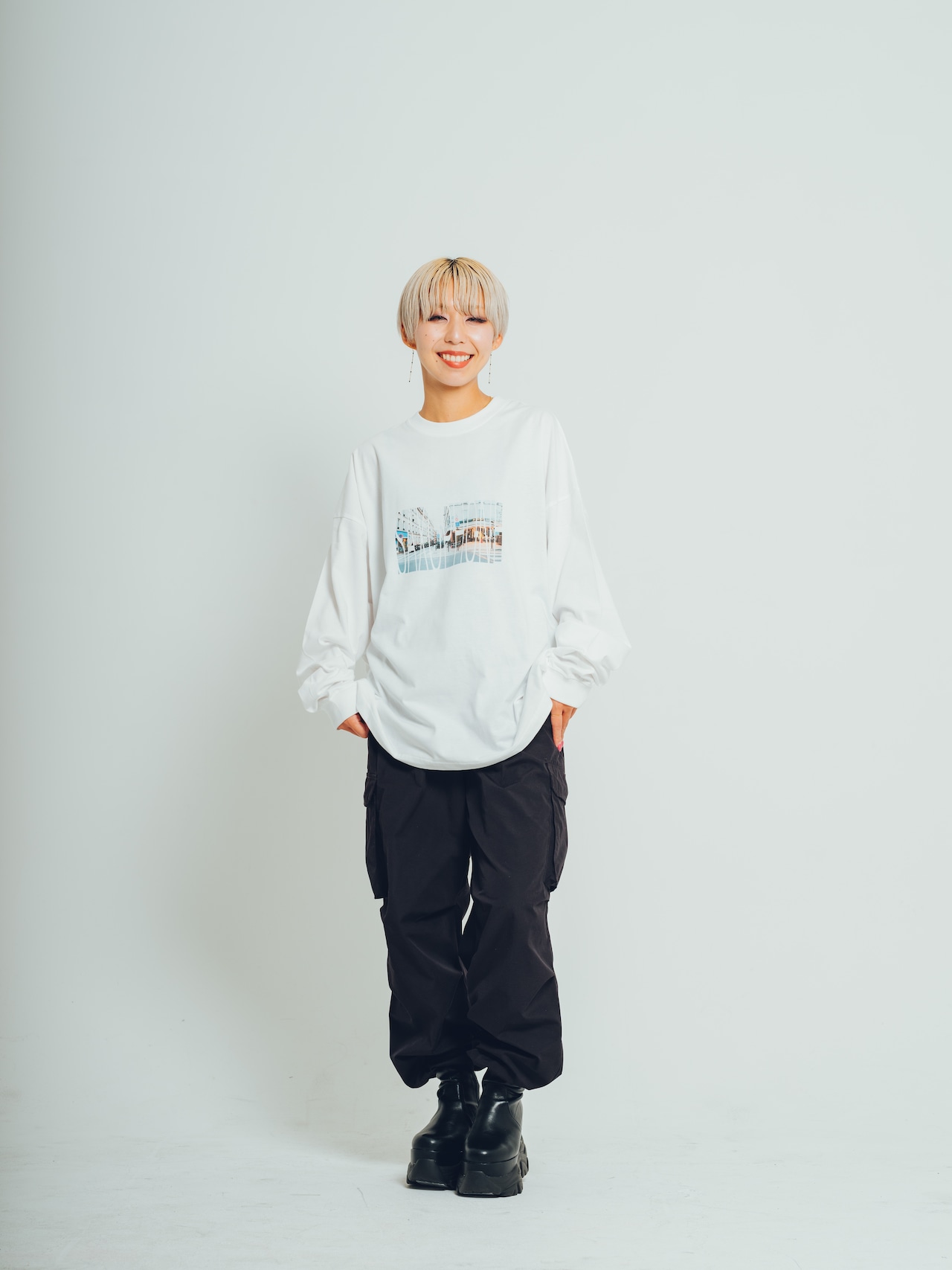 EURO PHOTO LONG SLEEVE T【SAXOPHONE】