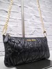 美品◆ miu miu ミュウミュウ マトラッセ 2way クロスボディ ミニ ショルダー バッグ ポシェット 黒◆ ポーチとしても使用可能なレアモデル