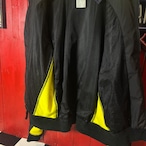 90s adidas EQUIPMENT ナイロンジャケット 黒黄 アディダス エキップメント