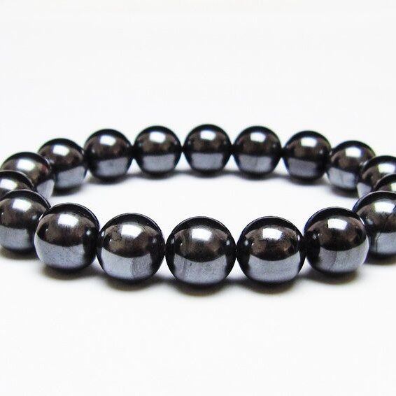 スギライト ブレスレット 11mm ブラックスギライト ブレスレット ブレス 一点物 メール便可 [M便 1/10] 111-47225