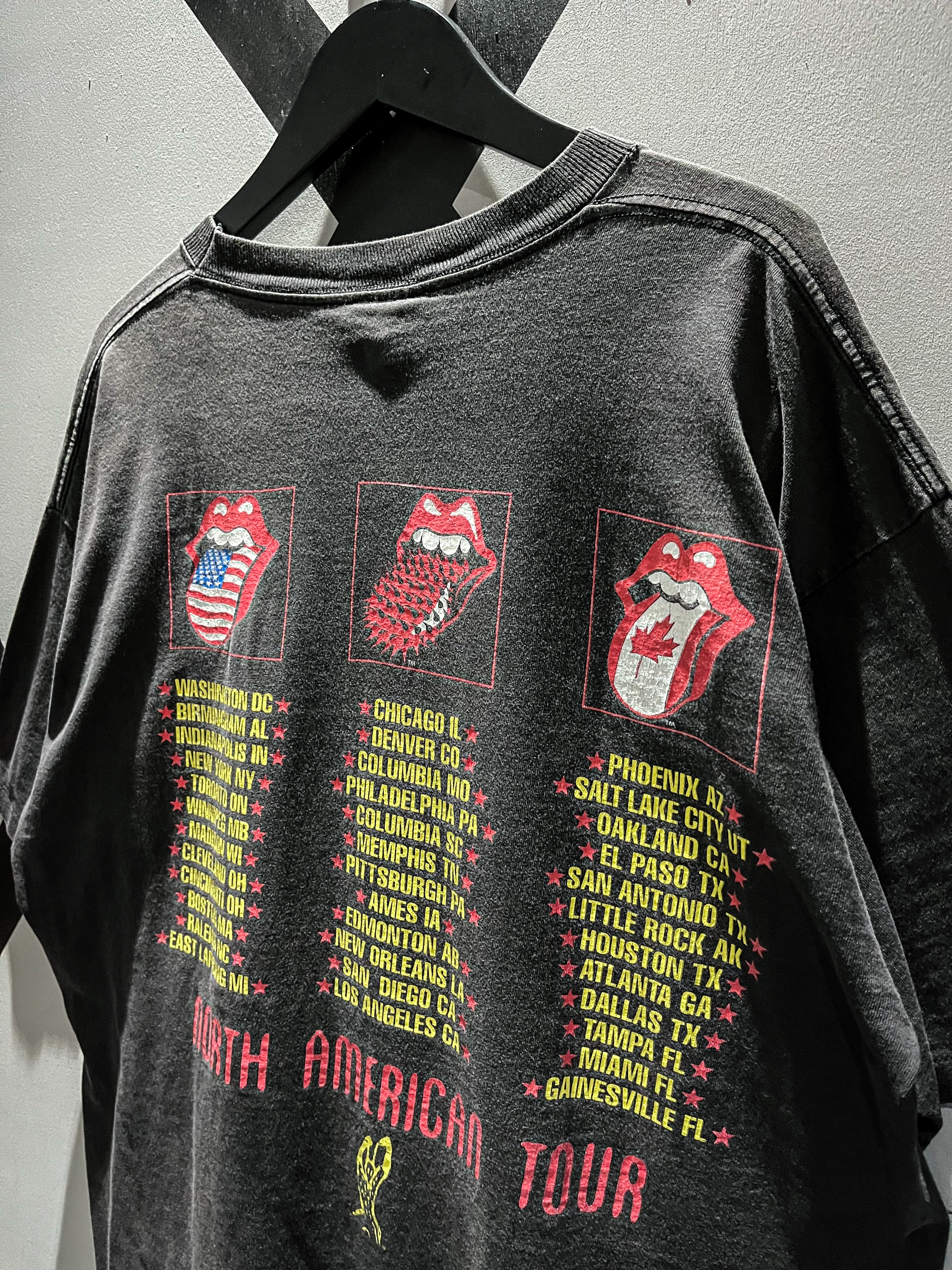 ROLLING STONES Voodoo Lounge Tシャツ　① 1994 Rolling Stones Voodoo Lounge Shirt Vintage Tee 90s