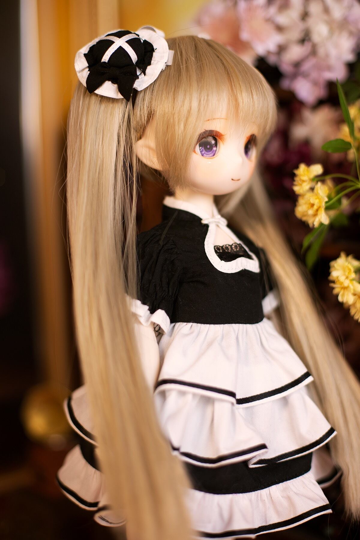 衣装セット！ロリータ メイド服 洋服 服 BJD 1/3 1/4 1/6 ブライス