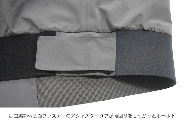 スペックエム クラフィット シー スモックトップ CHARCOAL GRAY