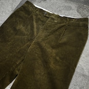 DUCA VISCONTI DI MODRONE khaki corduroy pants