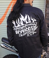 LIMIT OF VOICES - COACH JACKET ブラック /Lサイズ