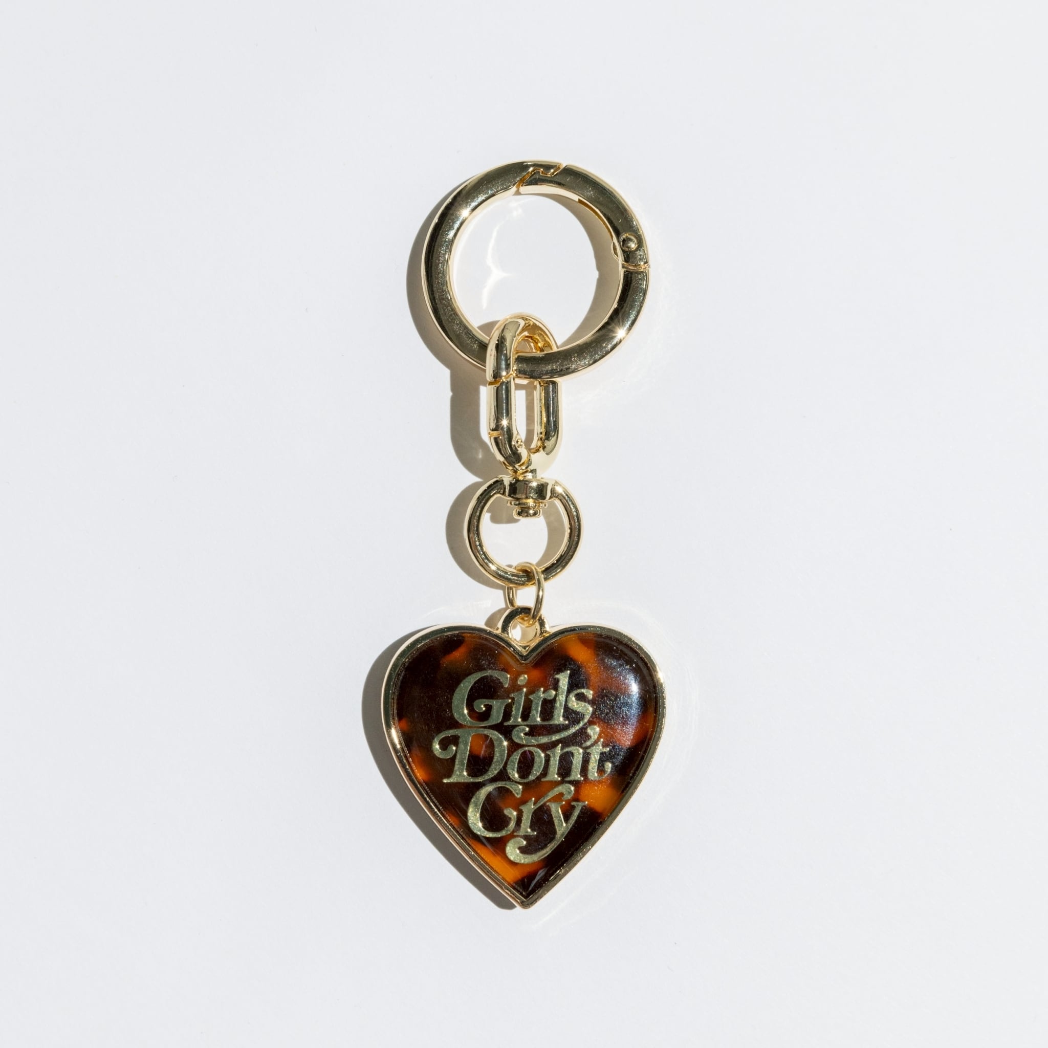 小物 GIRLS DON'T CRY KEYRING GOLD 8746744395e2467ffffd9128729156
