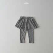 韓国子供服 / LINDO / フレア スカート付きレギンス / 秋服 *XS~XL*