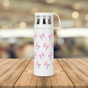 Sublimation Vacuum Bottle with Cup White 4260