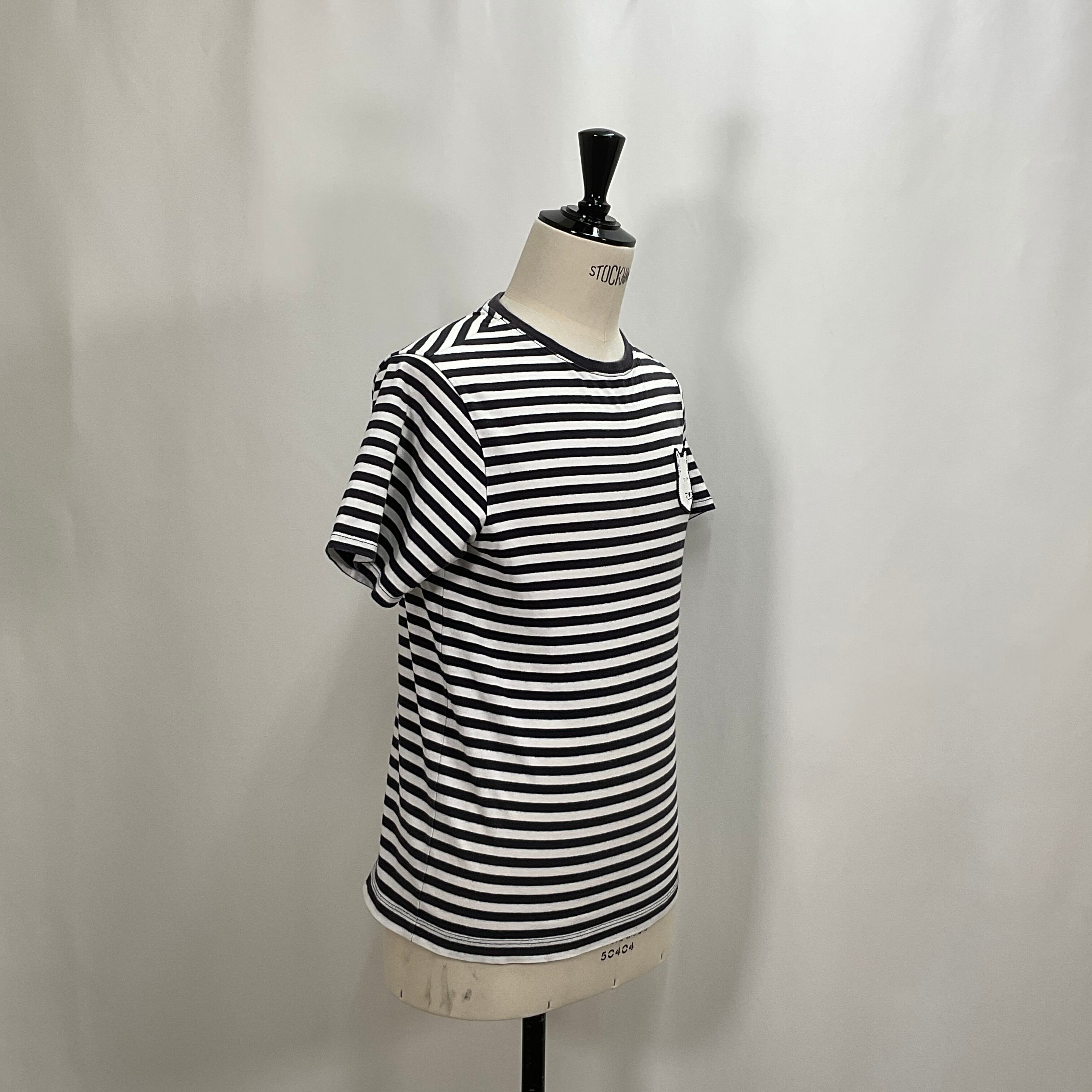 【ピンバッチのおまけ付き‼️】メゾンキツネ　ボーダーカットソーロンT 楽天市場】Maison Kitsune メゾンキツネ Fox Head Patch Regular