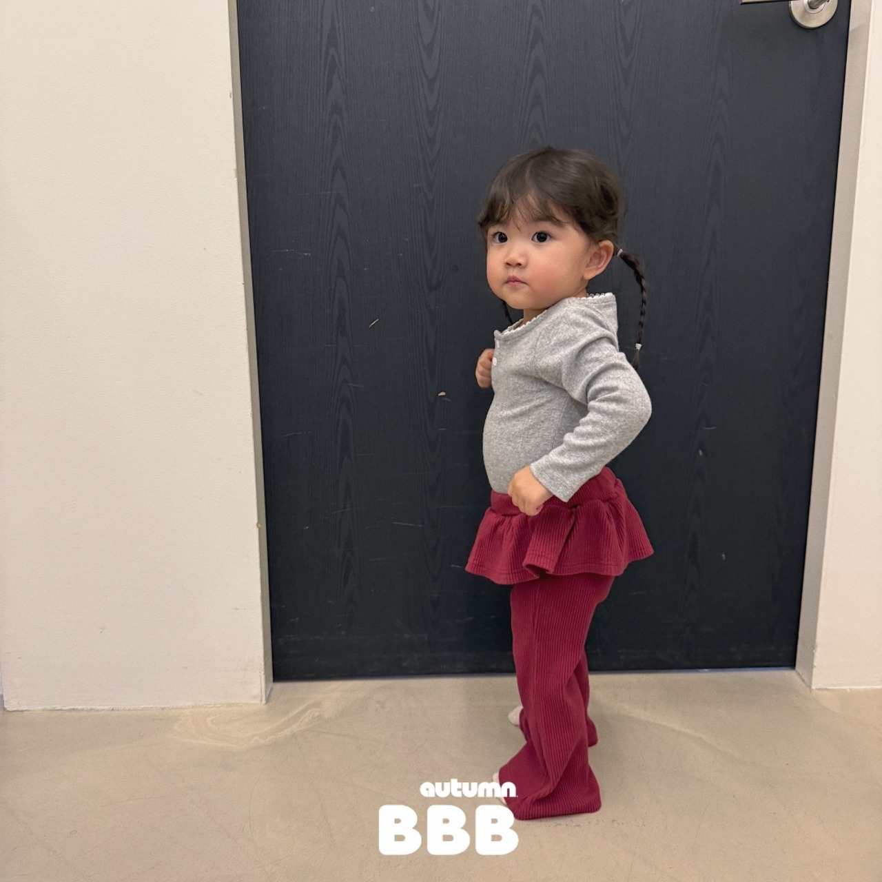 韓国子供服 / 26Autumn / 〖取寄〗BBB / レースTシャツ / ユニセックス / キッズ服 *XXS~XL*