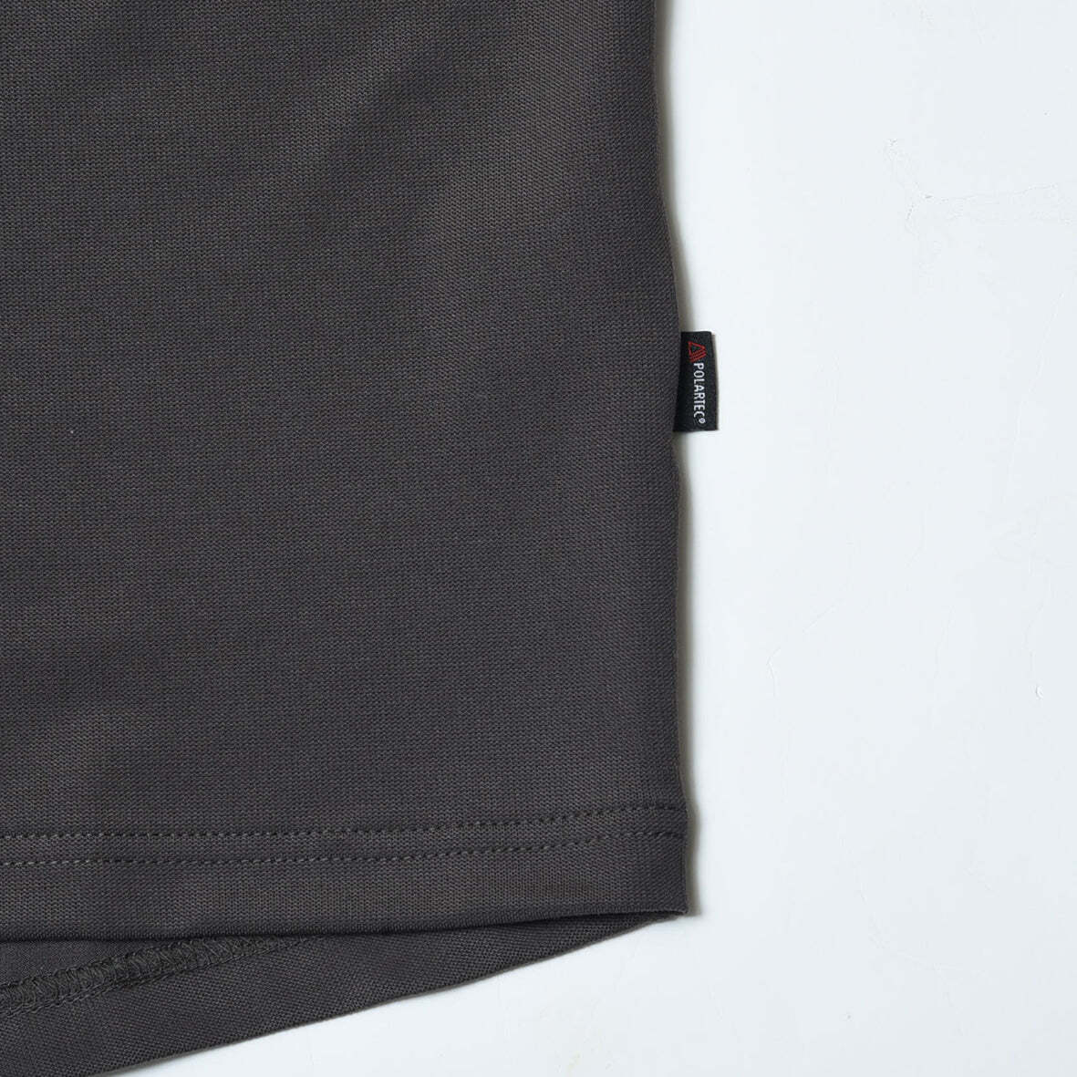 charbon / POLARTEC DRY SMOOTH LONG SLEEVE T-SHIRTS（OVAL LOGO