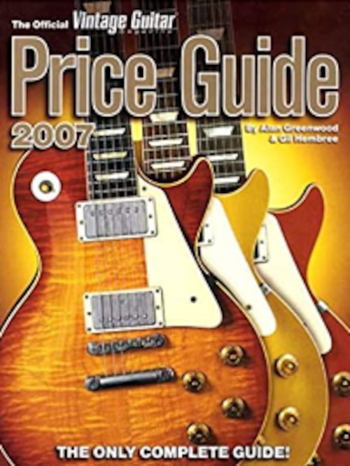 ＜BOOK＞The Official Vintage Guitar Magazine Price Guide 2007 (英書) 
