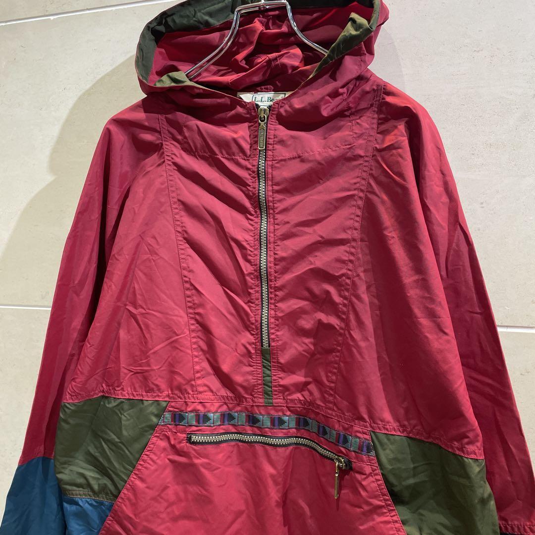 80s-90s L.L.Bean native anorak parka