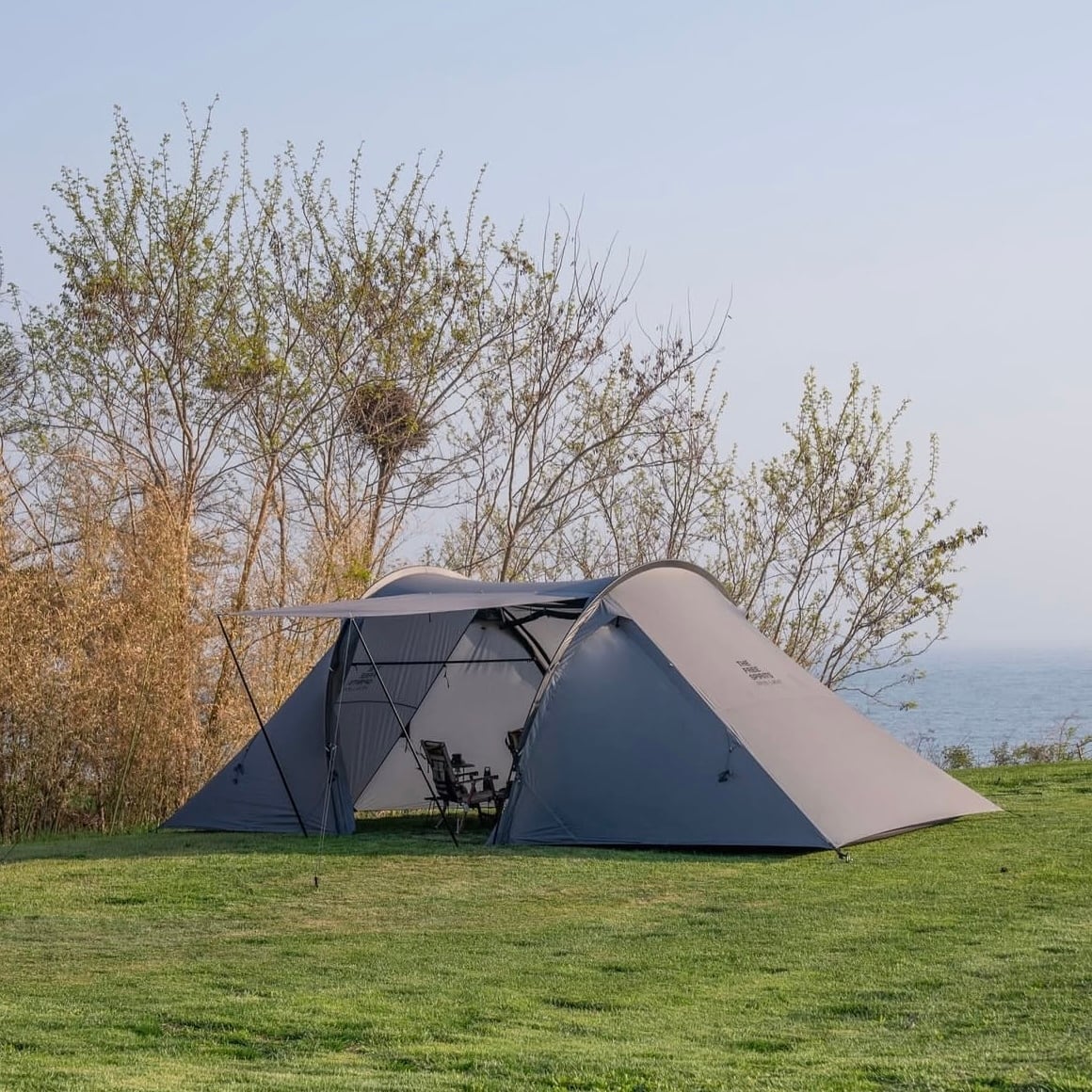 THE FREE SPIRITS】Yoto plus 70D Grey | WOODS