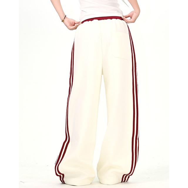 red color point pants　レッドカラーポイントパンツ　J1424