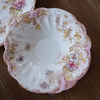 Victorian Floral Trio c.1899｜英国アンティーク 優美な花柄とロココ調のトリオ 1899年登録 カップ＆ソーサー thumbnail 8