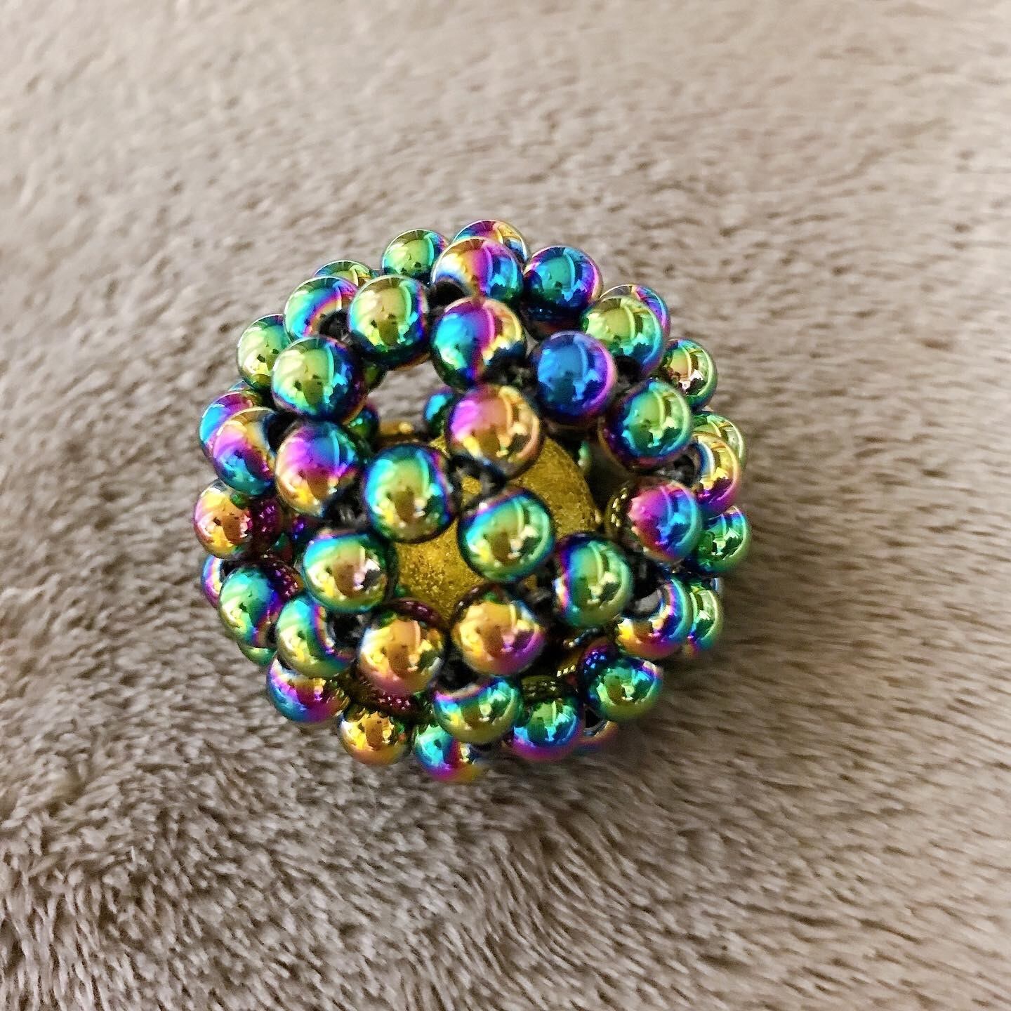 Healing ball・Fullerene・天然水晶AAA6mm珠・水琴鈴・ヒーリング