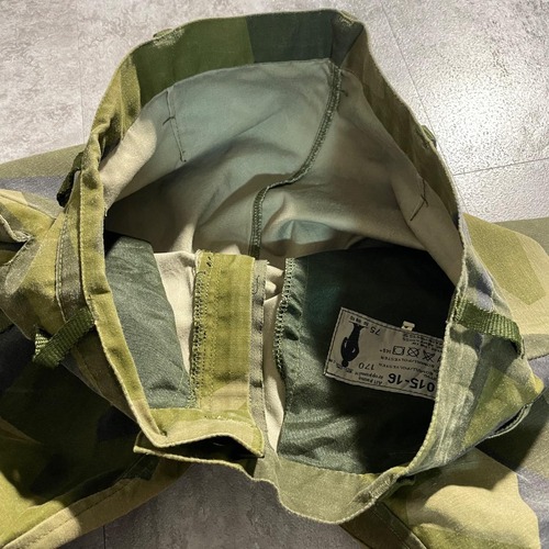 90-00s スウェーデン軍 民間 M90 スカンジナビア迷彩 フィールドパンツ 2015-16 170 75 20 80 kg w32 詳細写真7