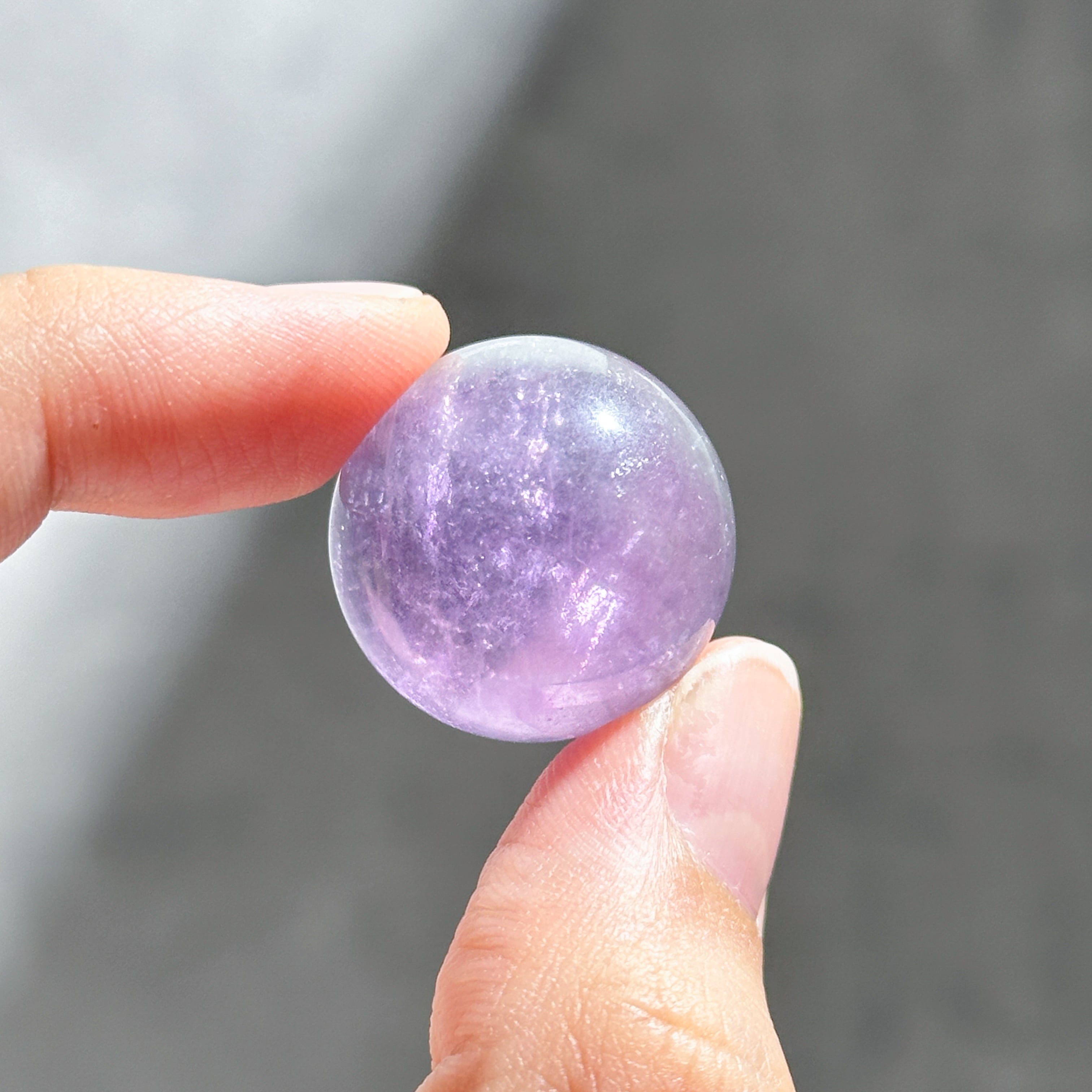 ⭐ カラフル フローライト スフィア ⭐ 4pcs ⭐ レインボーフローライト スフィア（丸玉）71◇ Rainbow Fluorite